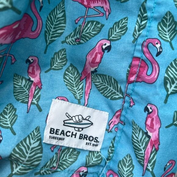 BEACH BROS. Swim Trunks Men's Blue size 2X summer beach frat vacation cruise - Picture 3 of 4